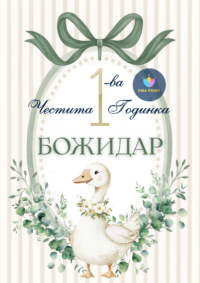 Книжка за оцветяване Гъсок